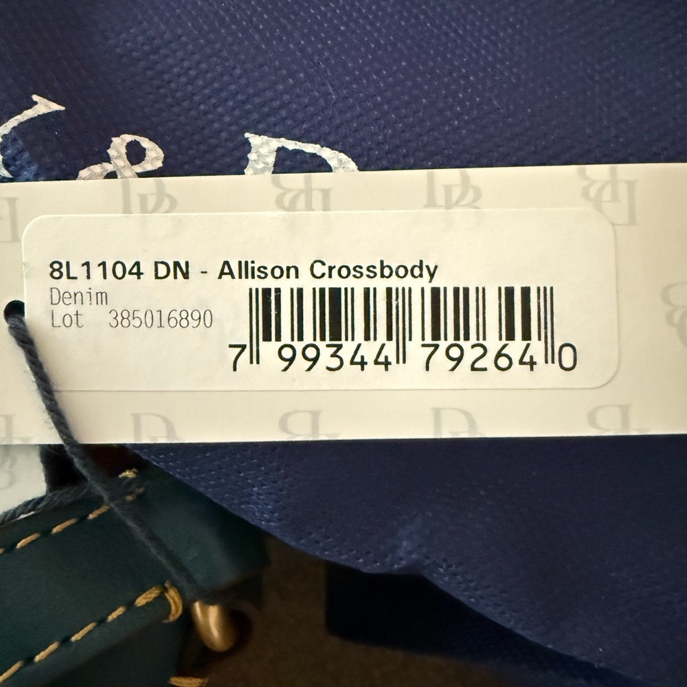 NWT Dooney & Bourke Allison Crossbody - Picture 5 of 5